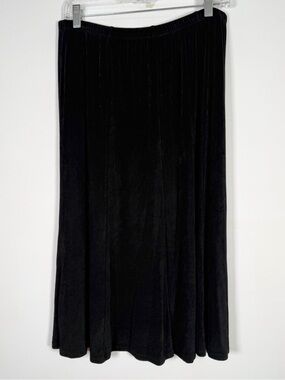 Chico’s Travelers Women’s Size 2 (Large) Slinky Pull On Skirt
